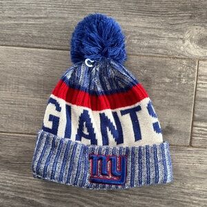 New York Giants Pom Pom Beanie (2017)